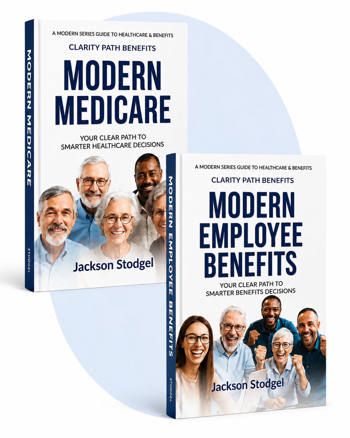 Modern Medicare and Modern Employee Benefits books by Jackson Stodgel